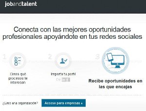 La plataforma social de empleo jobandtalent, entre las 60 'start-ups' europeas más innovadoras