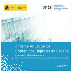 Informe Anual de los Contenidos Digitales en España 2011