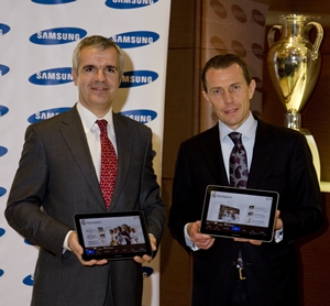 Samsung y Real Madrid lanzan la aplicacion MyMadrid en exclusiva mundial para tablets de Samsung