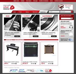 Nace instrumentoactual.com, una web de especializada en la venta de instrumentos musicales en Internet