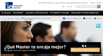 Akamai pone en órbita la web de IE Business School