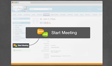 Join.Me y Salesforce se unen para ofrecer demos de ventas en un click