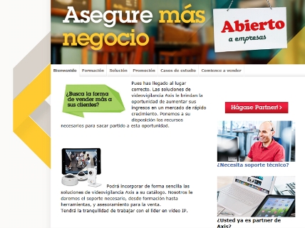 Axis lanza un microsite para responder a las necesidades de las pequeñas instalaciones