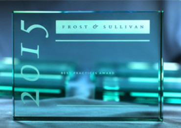 Frost & Sullivan premio 2015
