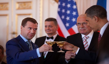 Obama y Medvedev, instituciones en Instagram