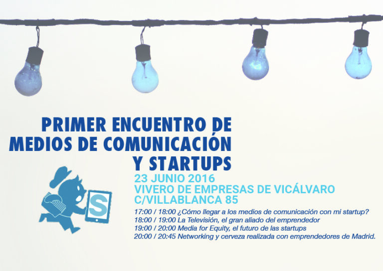 Llega el I Encuentro de medios de comunicación y startups
