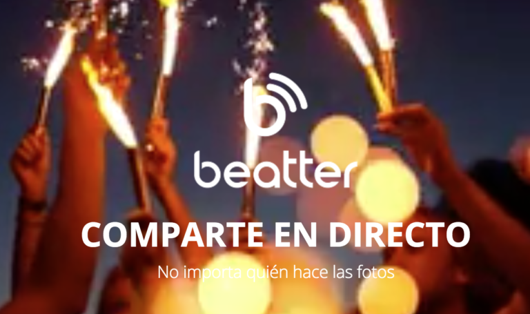 Beatter, la app que permite compartir fotos en directo