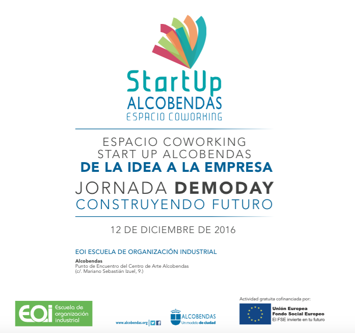 Los proyectos del ‘Espacio Coworking StartUp’ Alcobendas a por todas en el DemoDay