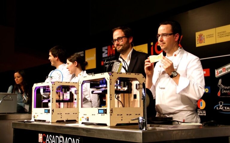 Impresoras de alimentos, la última tecnología para la cocina