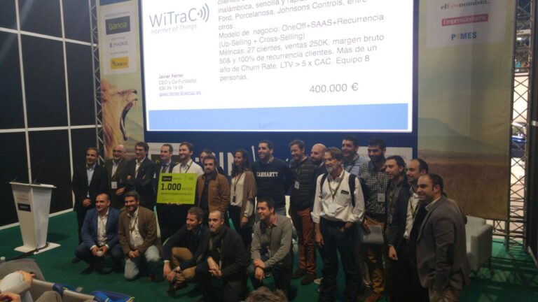 Leggi l'articolo Salón MiEmpresa culmina con WiTraC como start-up ganadora del ‘Elevator Pitch’
