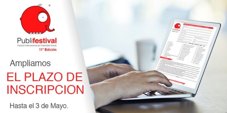 Leggi l'articolo Publifestival amplia el plazo de incripción