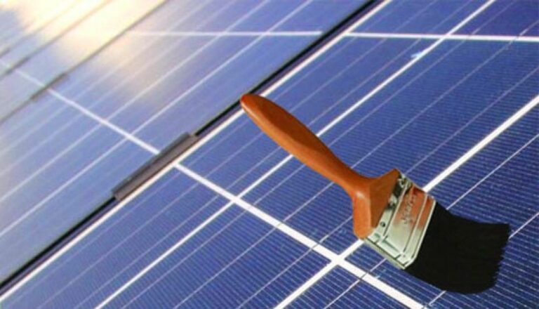 La pintura del futuro genera energía para el hogar