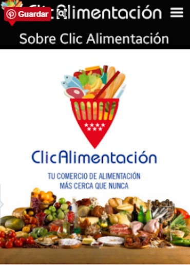 ClicAlimentación, el Google Maps madrileño de la alimentación local de Madrid