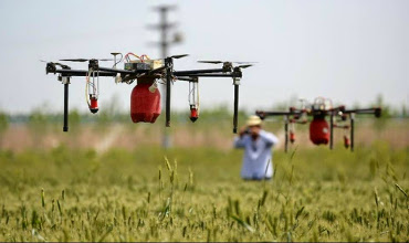 Un dron para la agricultura de precisión