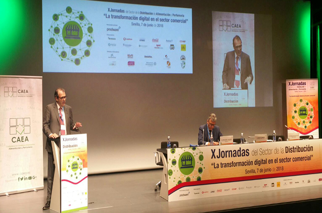 José María Sánchez, director general de Prodware, interviene en las X Jornadas CAEA