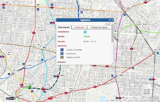 Nueva app del Metro de Madrid para calcular la mejor ruta.