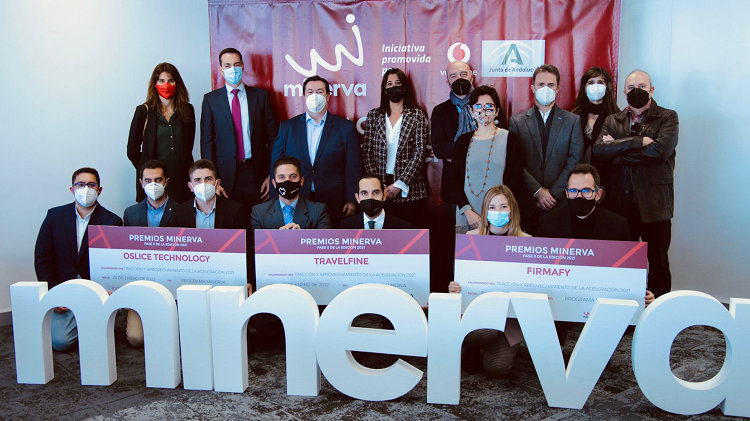Las tres mejores startups del Programa Minerva en 2021 han recibido un premio de 10.000 euros