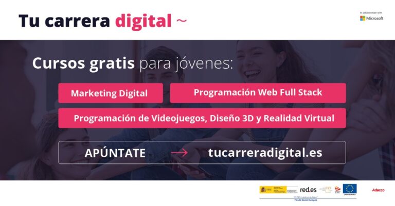 "Tu Carrera Digital”, el programa que prevé capacitar gratis en habilidades digitales a más de 3.600 jóvenes