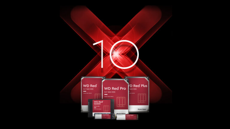 Western Digital celebra el 10 aniversario de su gama WD Red