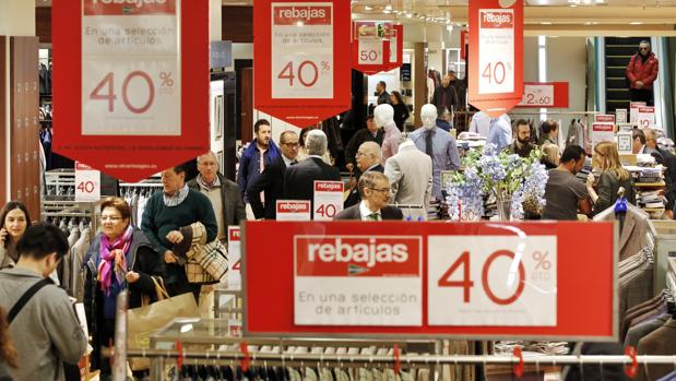 El gasto en las rebajas de enero podría situarse en niveles prepandémicos