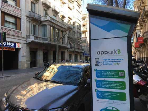 Barcelona apuesta por el smart parking. Barcelona apuesta por el smart parking.